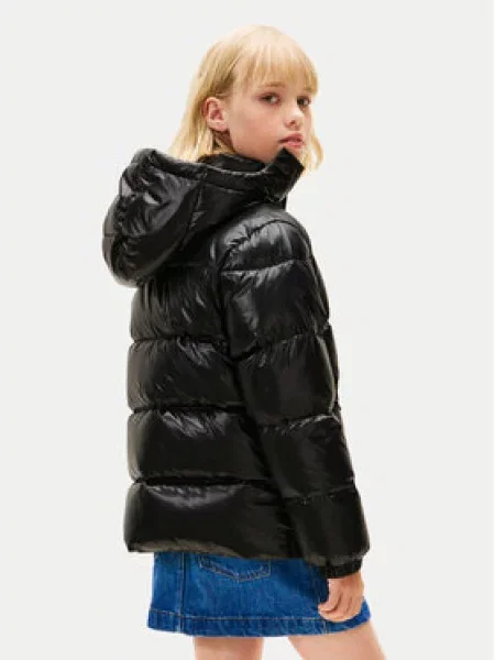 Tommy Hilfiger Péřová Bunda černá