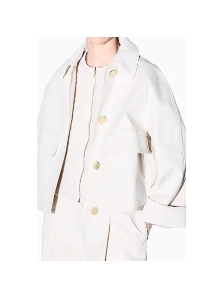 Armani Exchange kurtka beżowa