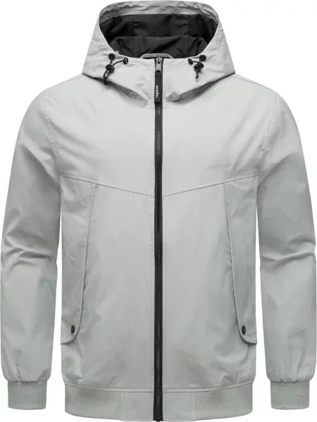 Ragwear Geacă de primăvară-toamnă Tyller deschis gri