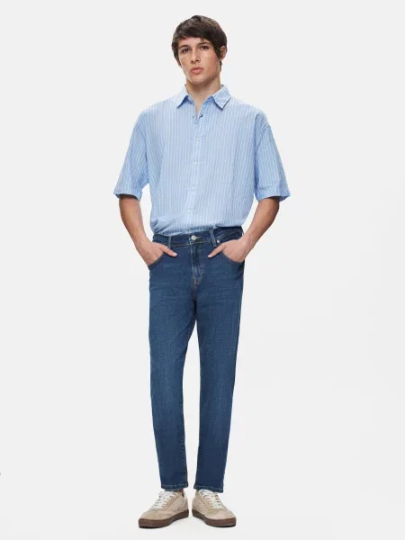 Скіні джинси LTB Jeans бавовна/еластан синій