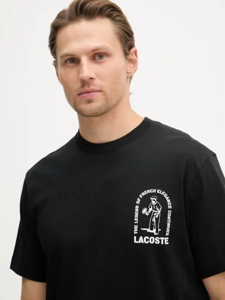 Lacoste póló férfi fekete