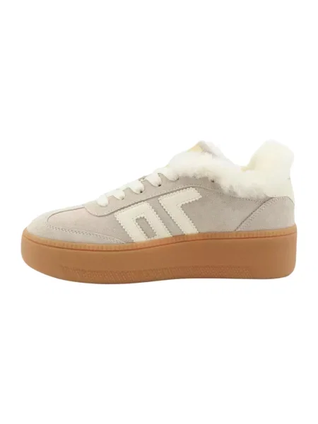 Sneakersy Back70 skórzane beżowe