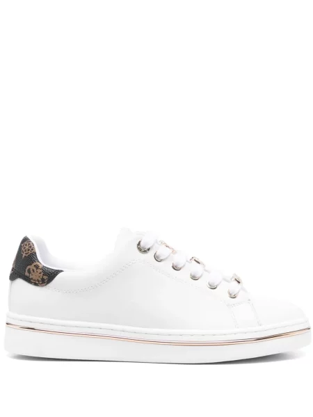 Sneakerși Guess alb