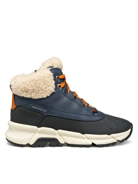 Bakancs Geox J Flexyper Plus D Sötétkék kék