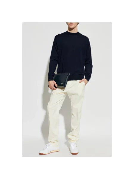 Sweter Paul & Shark wełniany niebieski