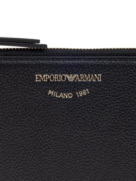 Portofel Emporio Armani din piele negru