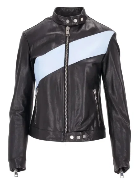 Geanta de piele La Rose negru