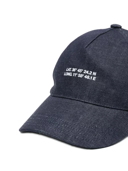 Șapcă A.p.c. cu autograf albastru