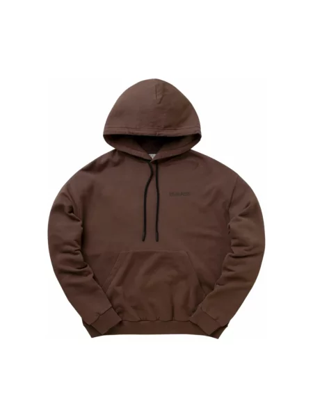 Bluza z kapturem Marcelo Burlon brązowa