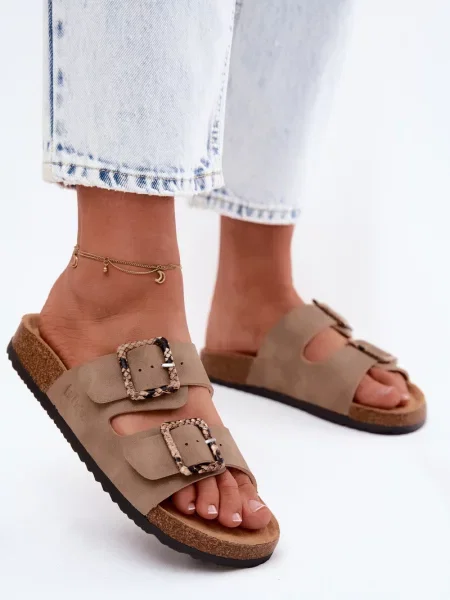 Papuci Lee Cooper bej