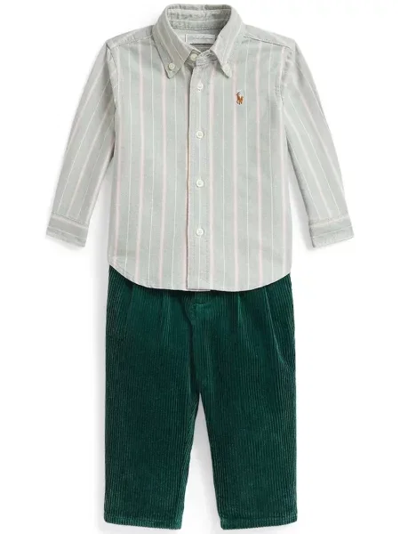 Polo Ralph Lauren compleu pentru copii din verde