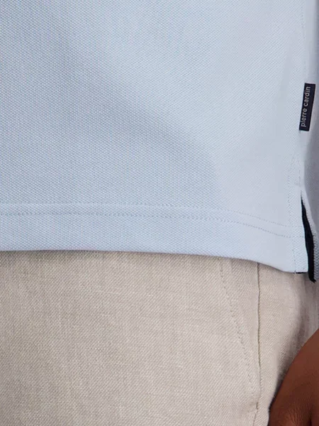 Поло Pierre Cardin голубое