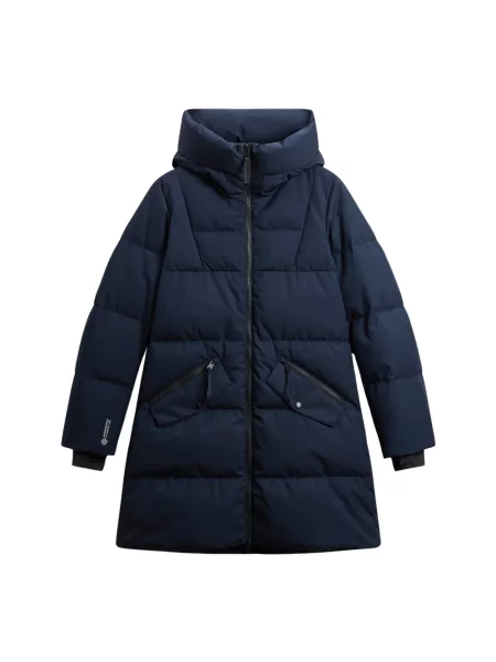 Płaszcz Woolrich niebieski