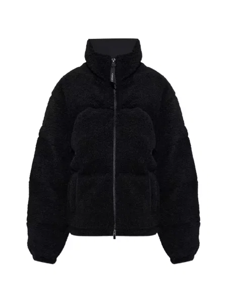 Geacă cu puf Canada Goose din fleece negru