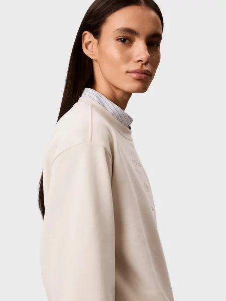 Дитячий світшот Calvin Klein Jeans білий