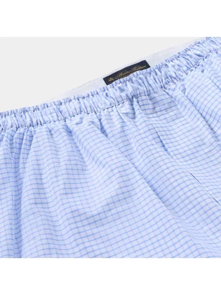 Bokserki Brooks Brothers niebieskie