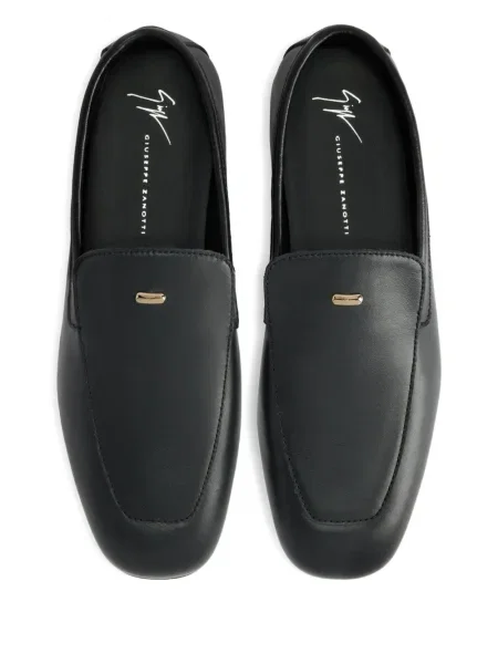 Pantofi loafer Giuseppe Zanotti din piele negru