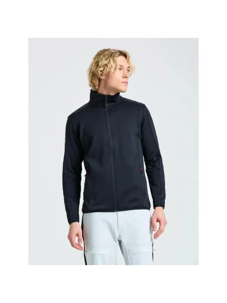 Sweter Slam Act Fleece Powerstretch Dorośli czarny