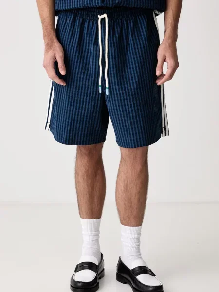 Adidas Originals šortky s bavlnou Resort modré