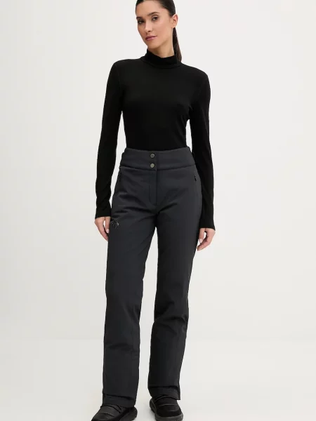 Утепленные брюки Descente черные