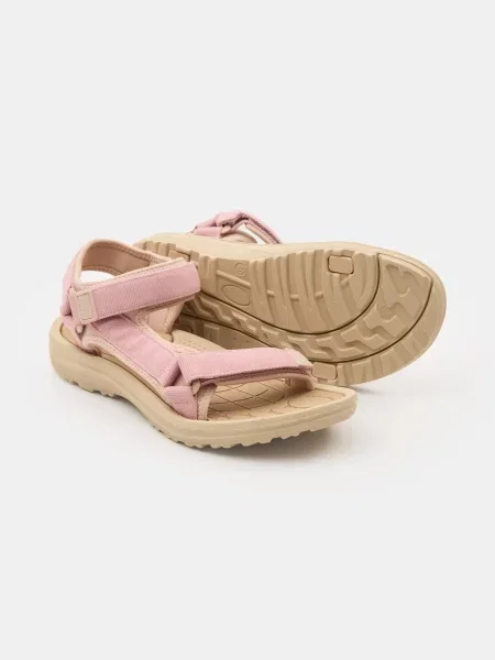 Сандалі на липучках пильно-рожевий рожеві