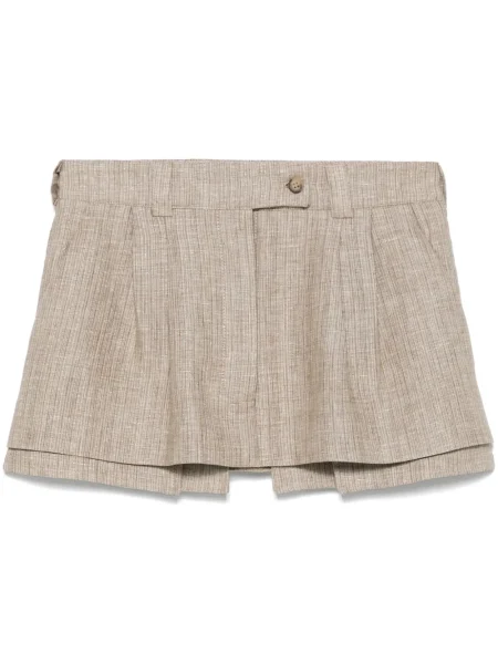 Mała mały spódnica mini Pnk brązowa