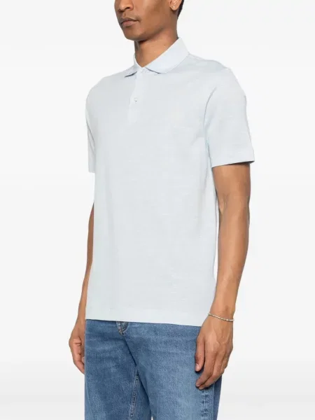 Tricou polo Boss scurt albastru