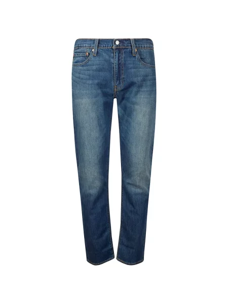 Cropp blugi drepți Levi's® zdrențuiți cu 5 buzunare albastru
