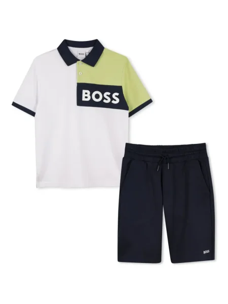 Komplet dresowy dziecięcy Bosswear biały