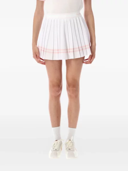 Mały spódnica plisowana Sporty And Rich biała