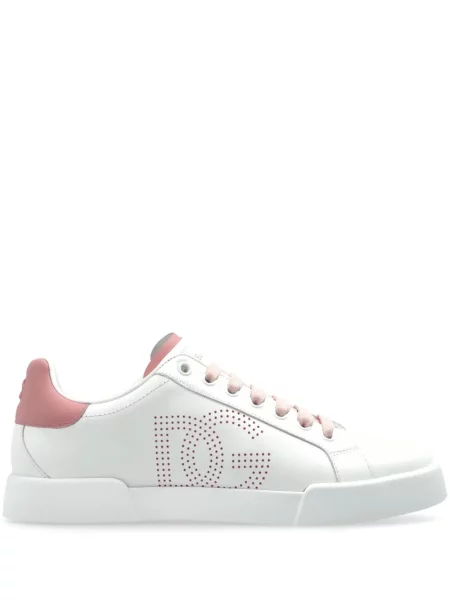 Sneakerși Dolce & Gabbana Portofino alb