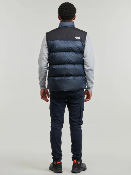 Geacă cu puf The North Face albastru