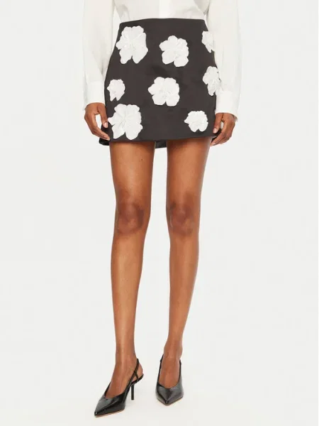 ROTATE Fustă mini negru