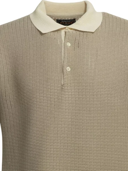 Scurt tricou polo Beams Plus tricotate
