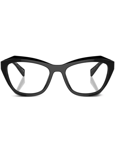 Ochelari de soare Prada Eyewear cu imprimeu geometric negru