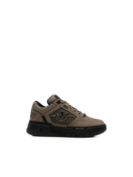 Sneakersy Amiri skórzane brązowe