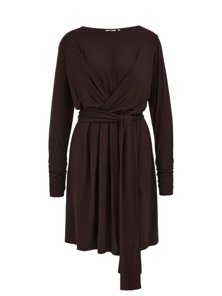 WE Fashion Rochie închis maro