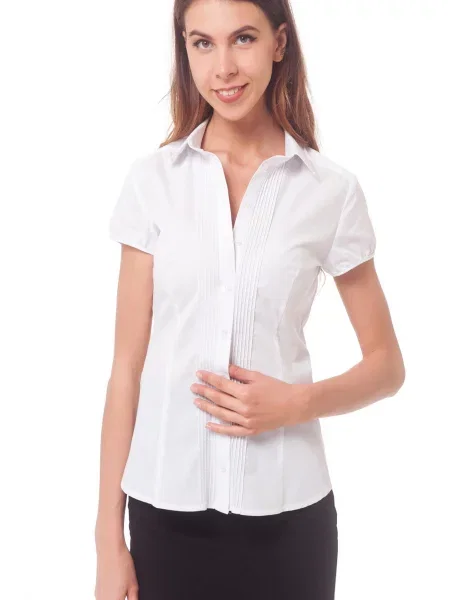 Блуза LadyLike текстиль білий
