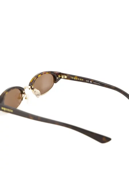 Ochelari de soare Alexander Mcqueen Eyewear maro