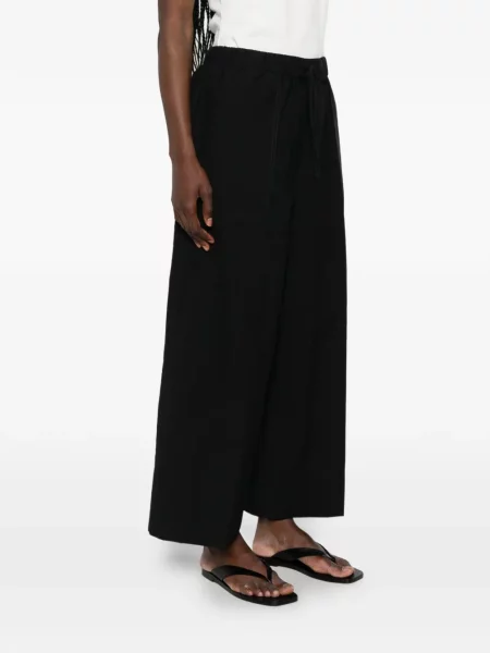 Pantaloni Toteme cu cordon negru