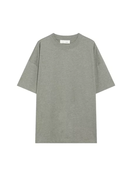 Lniana koszulka Fear Of God szara