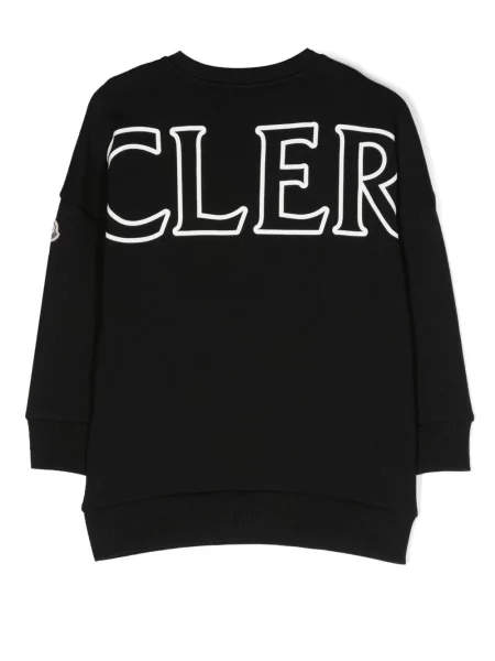 Dětské šaty Moncler Enfant černé