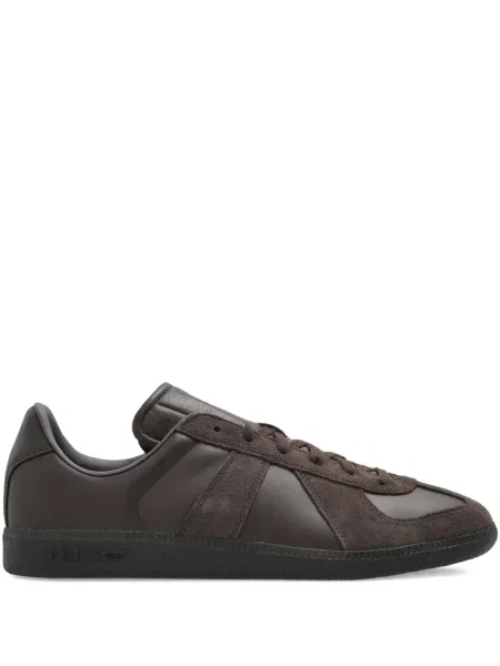 Cămașă Adidas cu dungi cu broderie clasică gri