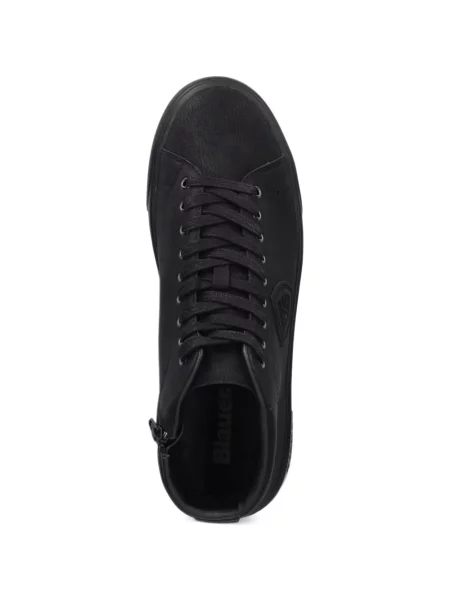 Sneakerși Blauer cu autograf negru