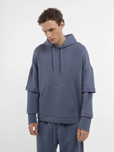 Худі Emporio Armani синій