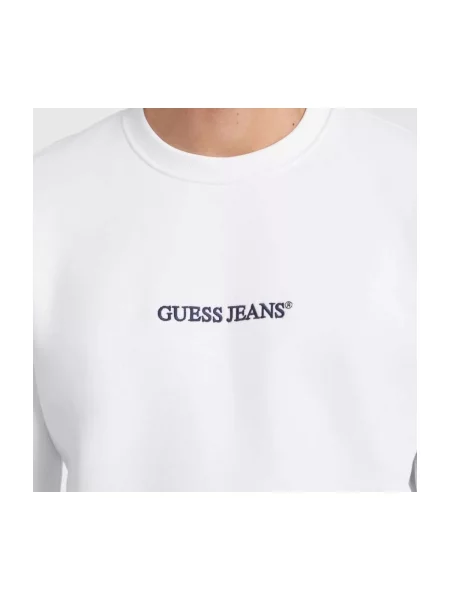 Geacă Guess Jeans alb