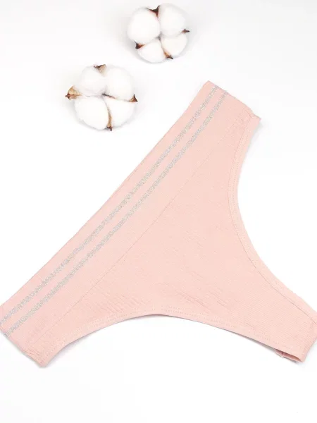 ISSA Plus Труси текстиль рожевий