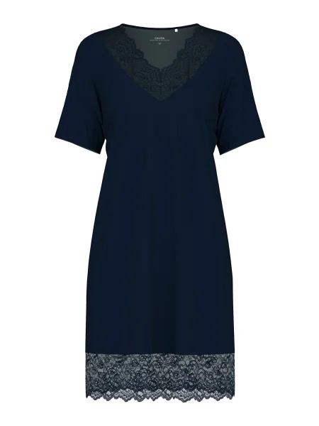 CALIDA Spalna srajca temno modra