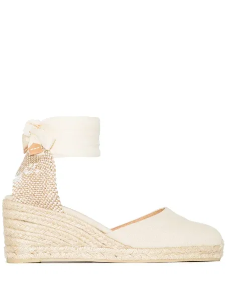 Espadrile Castaner alb