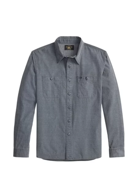 Lung cămașă Ralph Lauren Rrl albastru